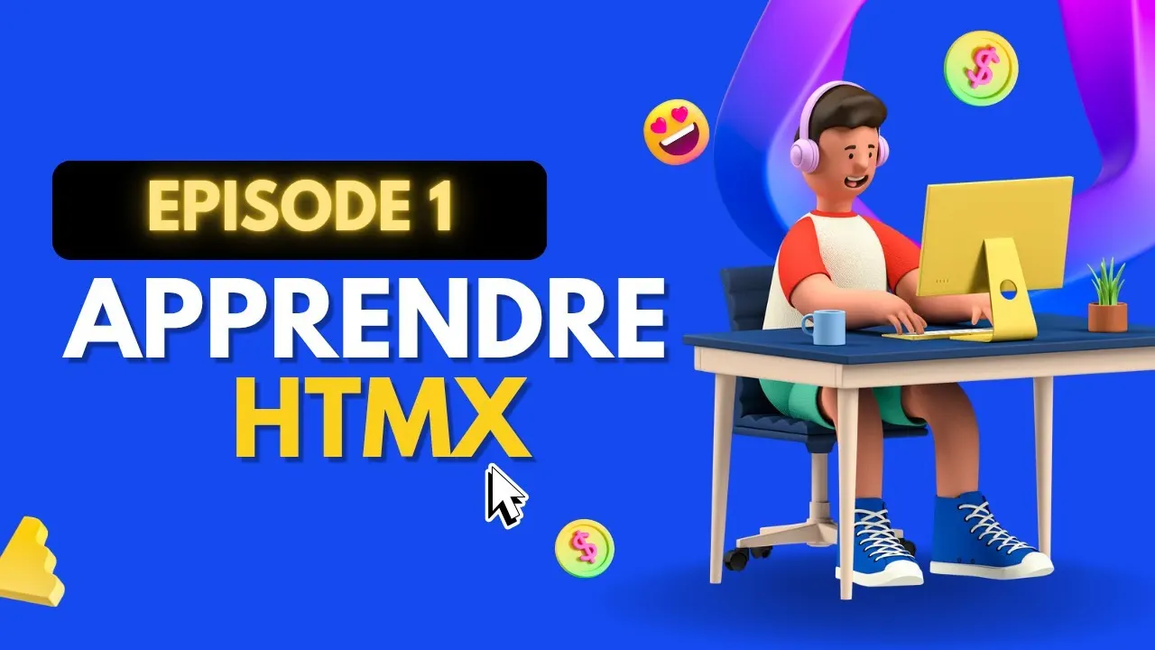 Apprendre HTMX - 1 - Introduction à HTMX (hx-get)