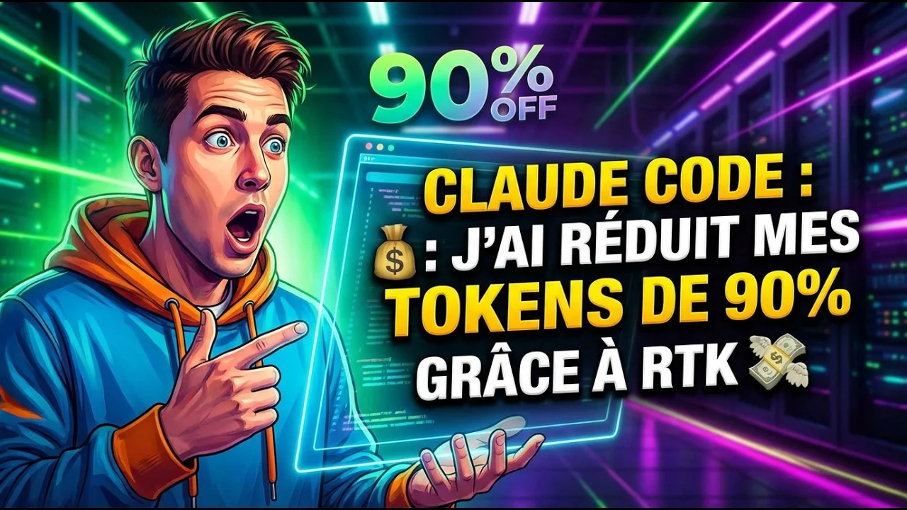Claude Code : j'ai réduit mes tokens de 90% grâce à RTK