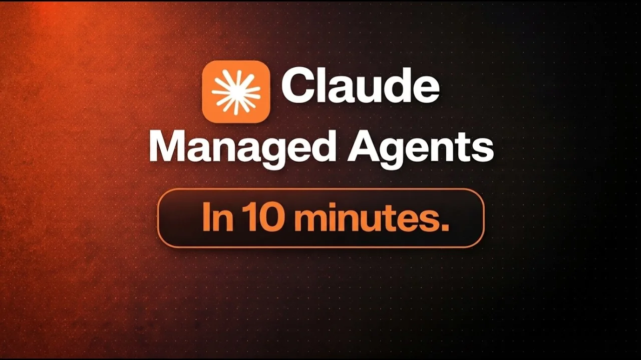 Claude Managed Agents : Crée ton premier agent IA sans coder