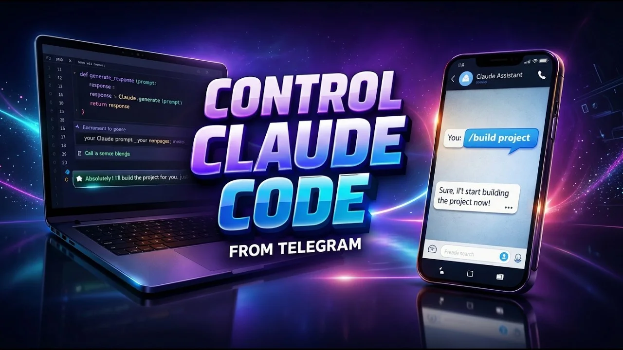 Contrôler Claude Code à distance avec Telegram (la méthode la plus simple en 2026)