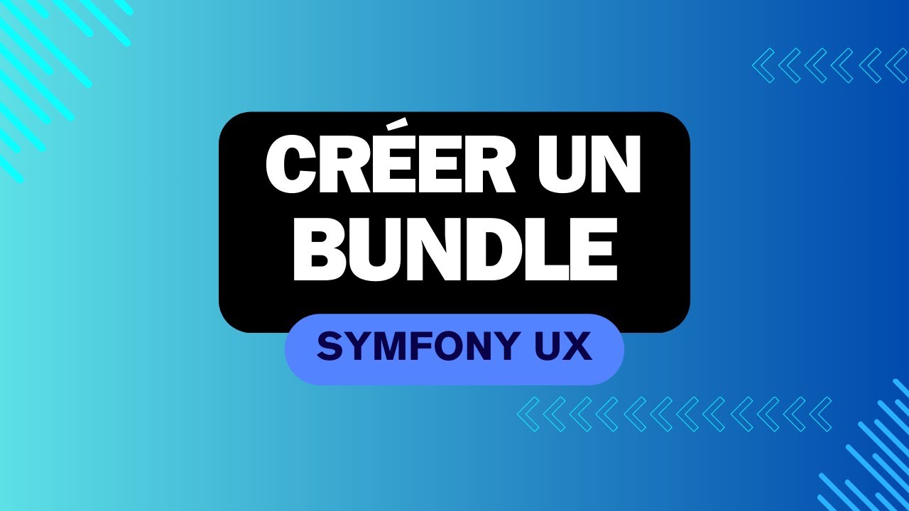 Créer un bundle Symfony UX (DataTables)