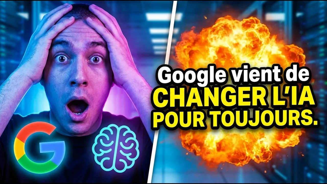 Google vient de CHANGER L'IA POUR TOUJOURS (Voici comment)