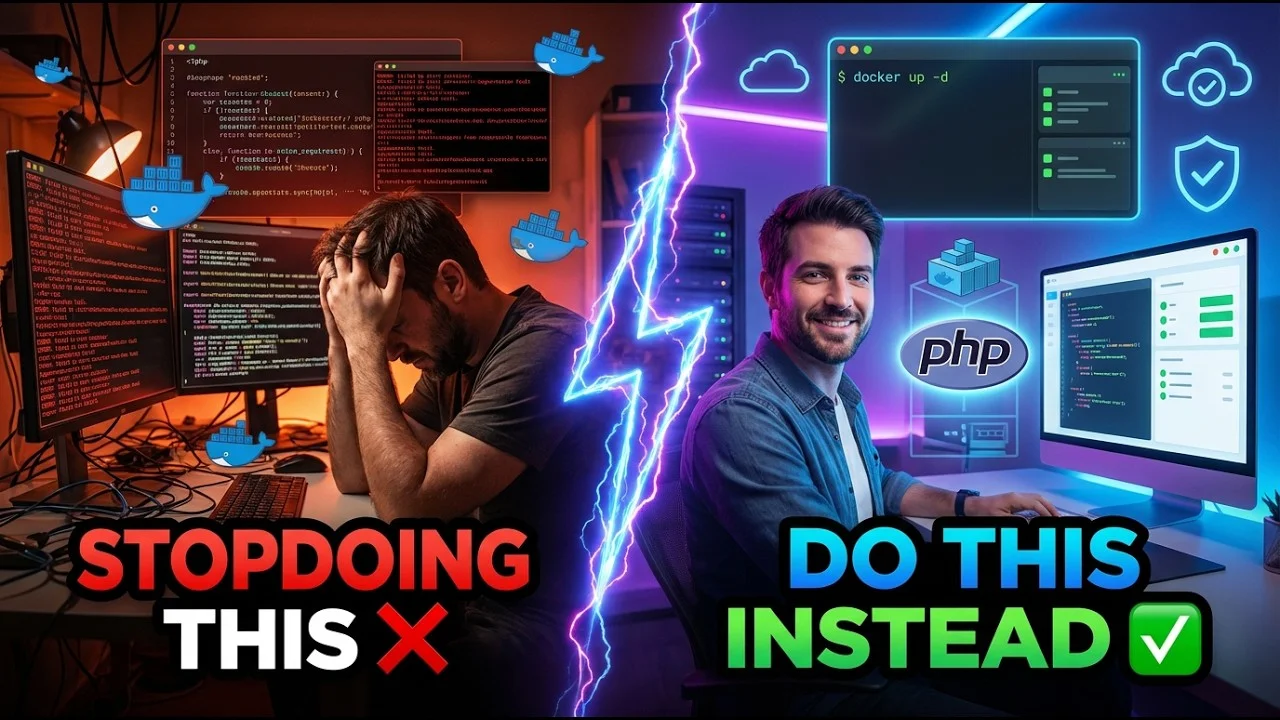 J'ai trouvé le setup PHP ULTIME en 2026 (Docker, sécurisé, 0 config)