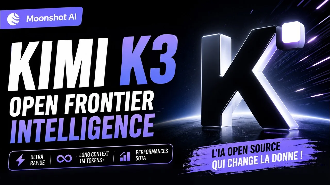 KIMI K3 : L'IA Open Source la plus puissante au monde ?