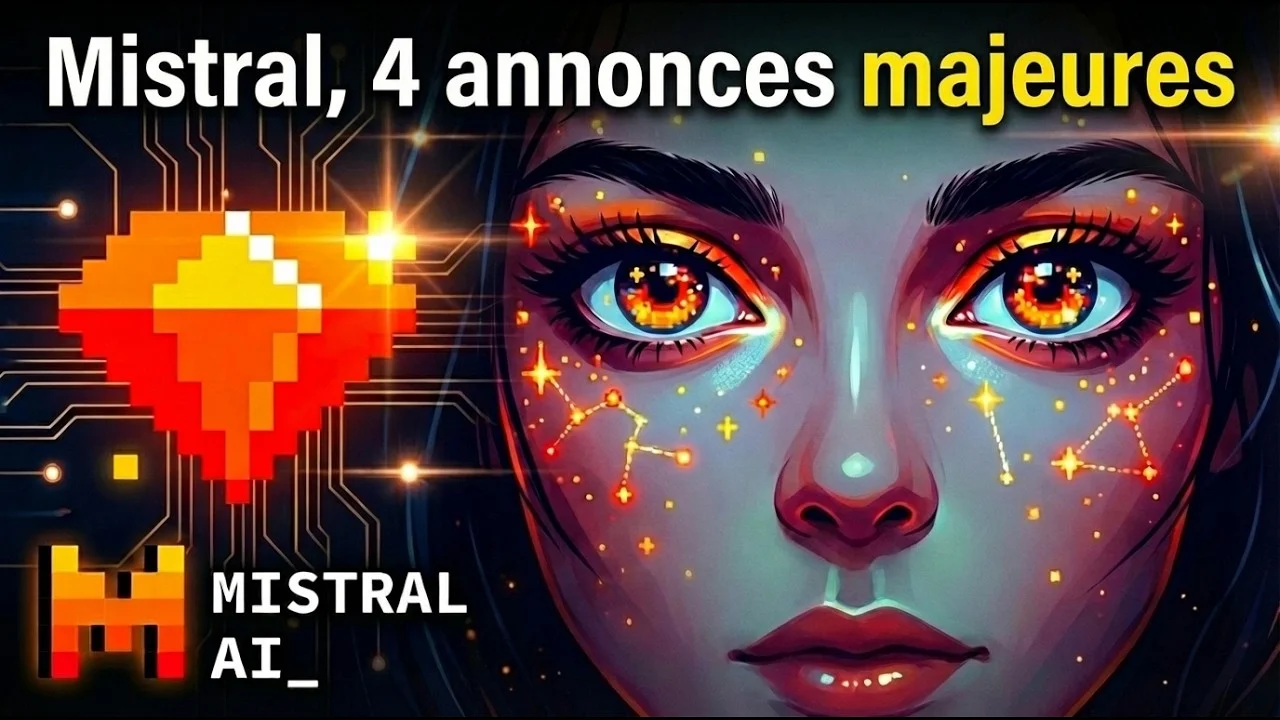 Personne n'en parle… Mistral AI vient de lâcher 4 bombes